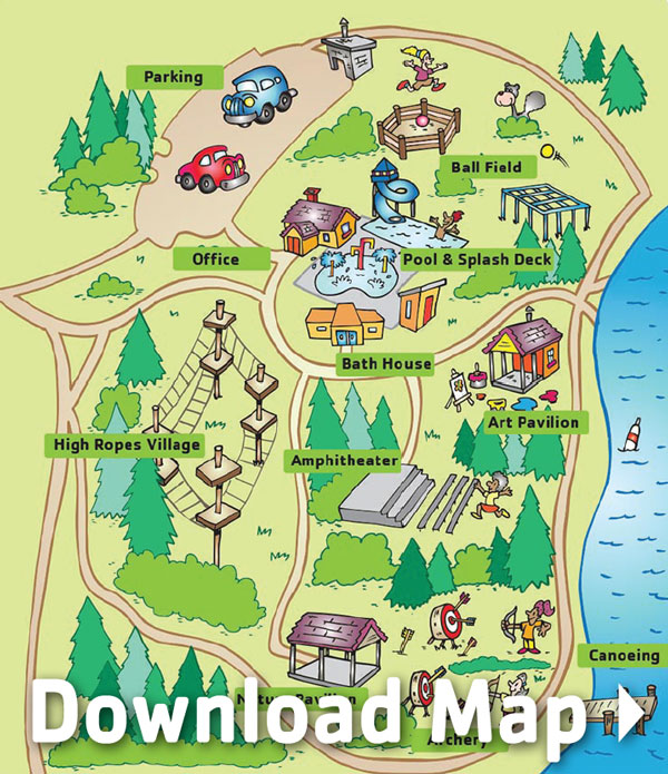 Camp Manitou Map
