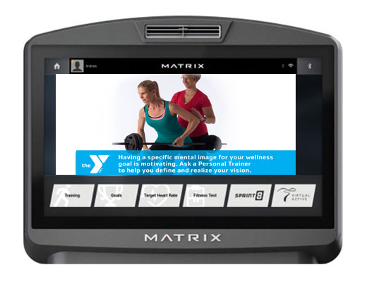 Connect with cardio machines
